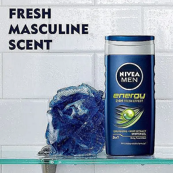 شامپو سر و بدن نیوا NIVEA مدل ENERGY