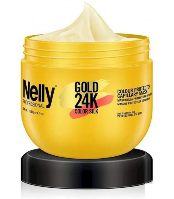 ماسک مو گلد موهای رنگ شده نلی Nelly Color Protect Hair Mask 500ml