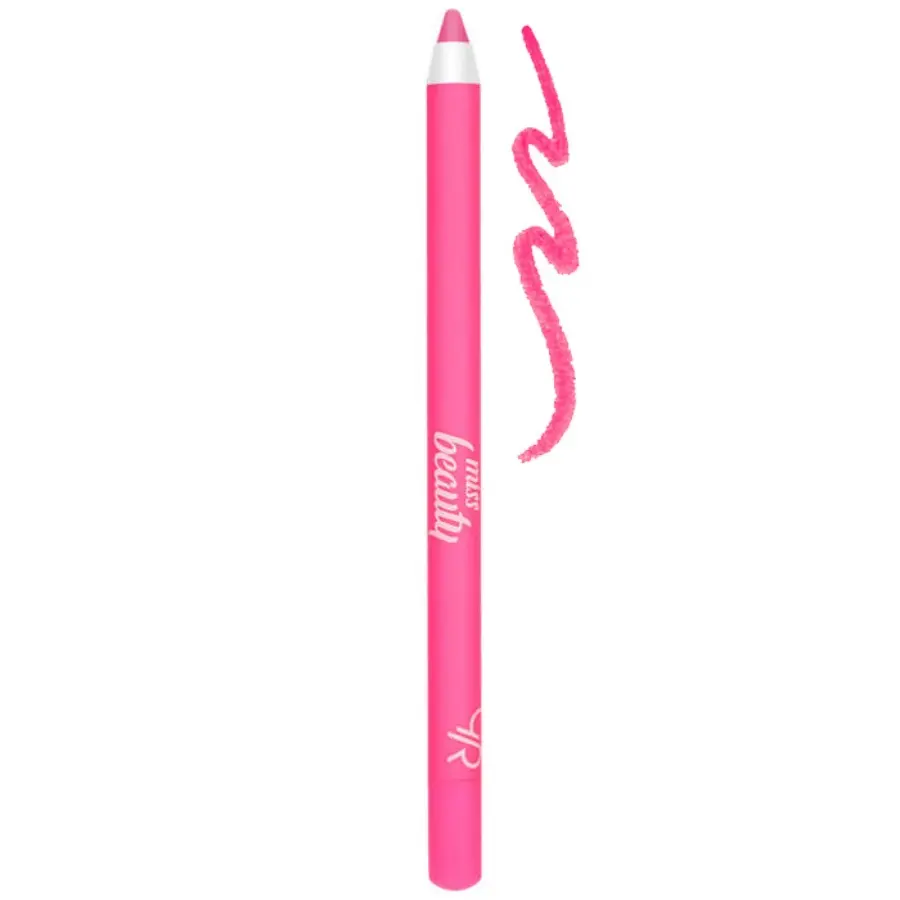 مداد چشم رنگی Miss Beauty گلدن رز – رنگ 02 Neon Pink (صورتی نئونی)
