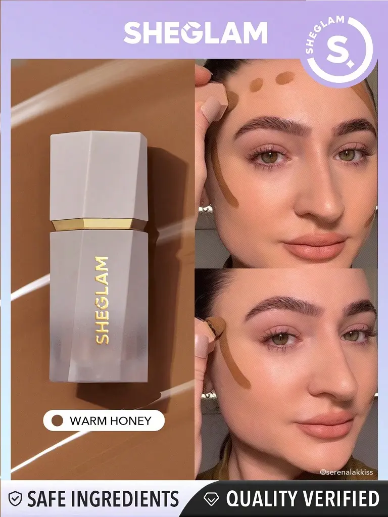 کانتور مایع شیگلم رنگ warm honey