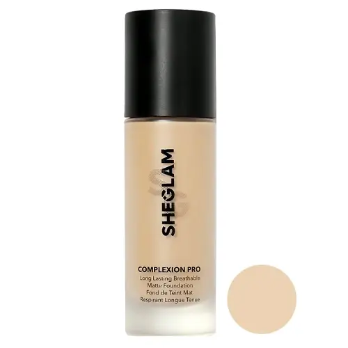 کرم پودر مات و بادوام شیگلم مدل COMPLEXION PRO رنگ SHELL |