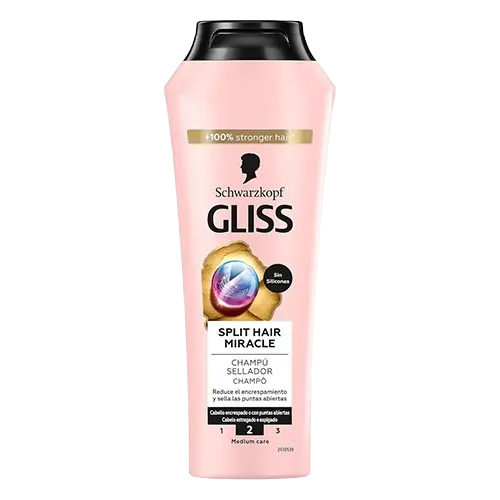 شامپو نرم و براق کننده گلیس مدل LIQUID SILK