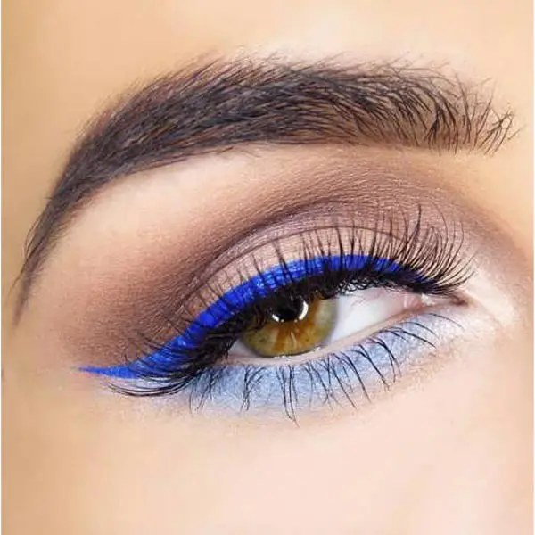 خط چشم آبی گلدن رز Golden Rose Cat Eyes Eyeliner Blue