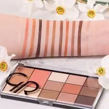 پالت سایه چشم مات کد روشن سیتی گلدن رز Golden Rose City Style Face and eye palette