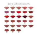 رژ لب مایع مات گلدن رز مدل LIPING MY MATTE