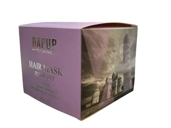 ماسک مو کاسه ای داخل حمام دپاپ Dapup حاوی کراتین و بامبو حجم 500ml