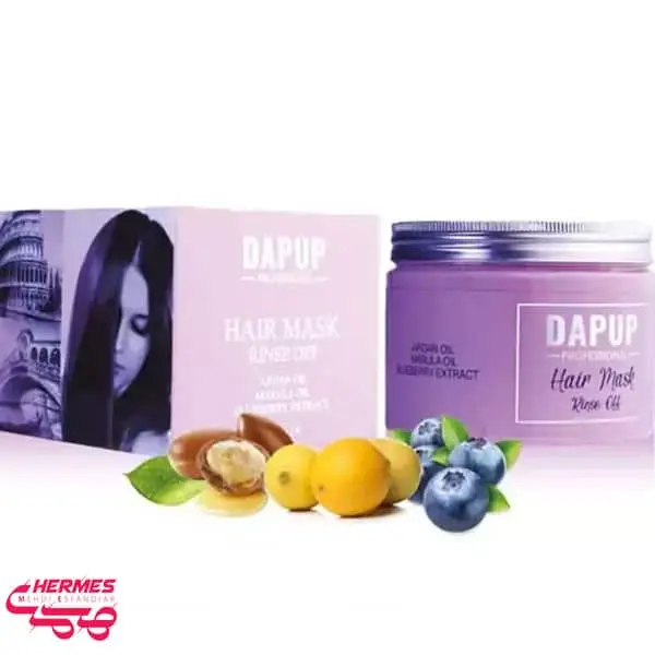 ماسک مو دپاپ داخل حمام حاوی روغن آرگان 500 میل