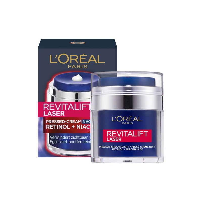 کرم شب ضد چروک قوی رویتالیفت لیزر لورال Loreal