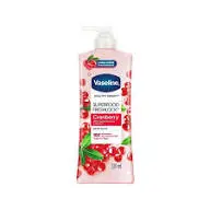 لوسیون بدن SUPERFOOD وازلین Vaseline مدل Cranberry
