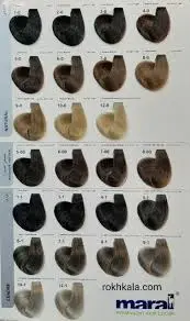 رنگ مو مارال